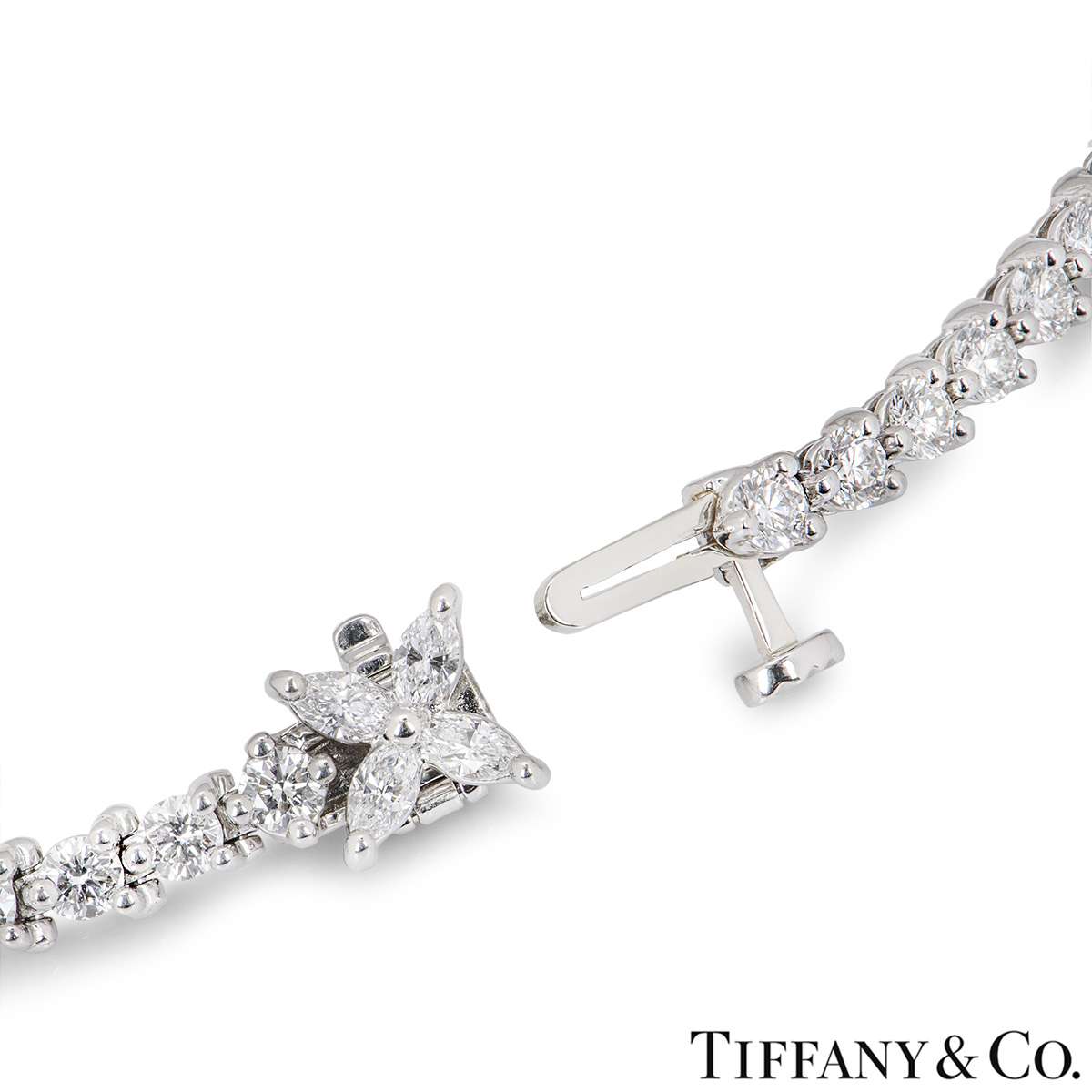 Tiffany Victoria® Diamond Vine Bracelet in Platinum
